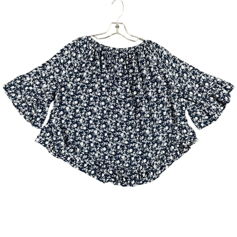 Denim Supply Ralph Lauren Top Womens Size XS Boho Flowy Hippie Floral Festival - Picture 6 of 9